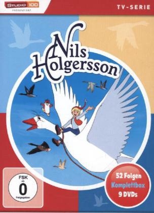 Nils Holgersson Komplettbox (TV-Serie), 9 DVDs