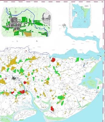 Chapman and Andre's 1777 Map of Essex - Digitally Redrawn - Andrew Duncan Macnair