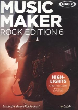 MAGIX Music Maker Rock Edition 6, DVD-ROM