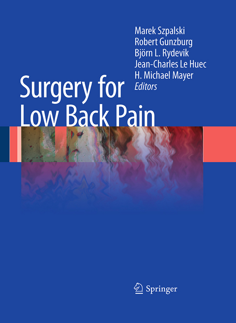 Surgery for Low Back Pain - 