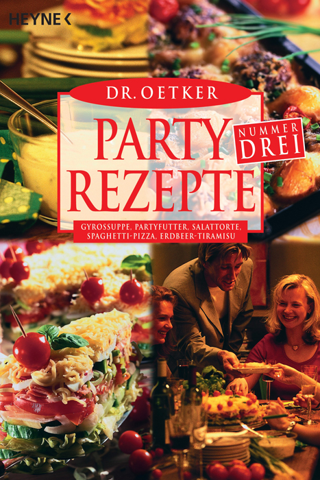Partyrezepte Nr. Drei -  Dr. Oetker
