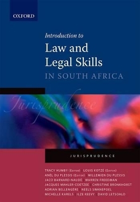 Introduction to Law and Legal Skills - Willemien du Plessis, Jaco Barnard-Naudé