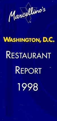 Marcellino's Restaurant-Report 1998 / Washington D.C.