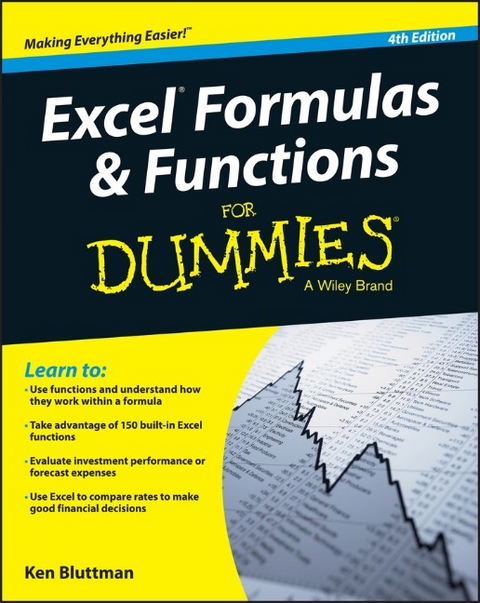Excel Formulas and Functions For Dummies - Ken Bluttman