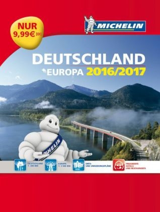 Michelin Straßenatlas Deutschland & Europa 2016/2017