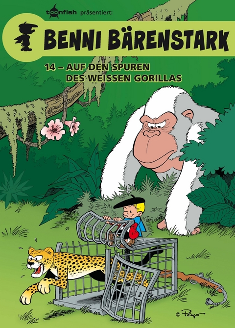 Benni Bärenstark Bd. 14: Auf den Spuren des weißen Gorillas -  Peyo, Thierry Culliford, Luc Parthoens