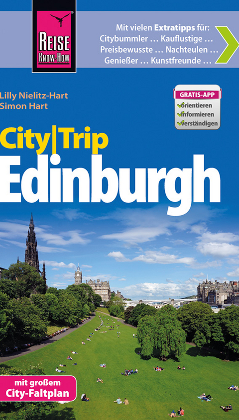 Reise Know-How CityTrip Edinburgh - Simon Hart, Lilly Nielitz-Hart