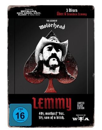 Lemmy - The Movie, 3 DVDs (OmU, ltd. Black Edition)