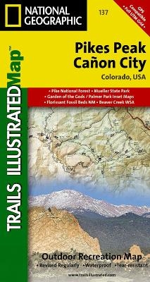 Pikes Peak/canon City - National Geographic Maps