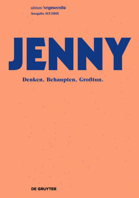 JENNY. Ausgabe 03 - 