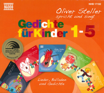 Gedichte für Kinder 1-5, 5 Audio-CDs - 