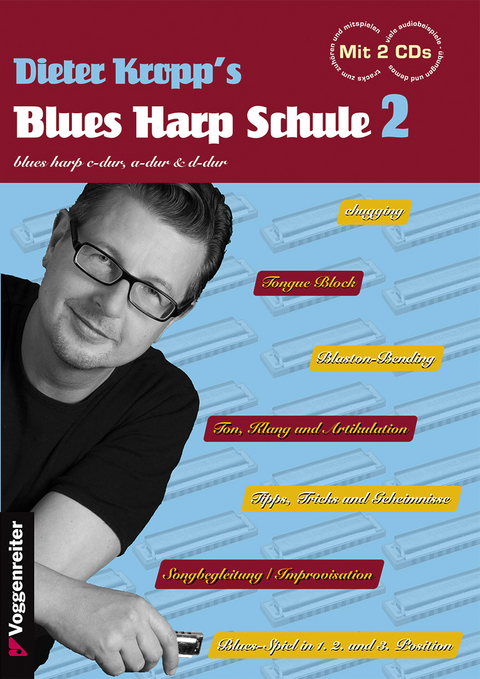 Dieter Kropp's Blues Harp Schule Bd. 2 - Dieter Kropp