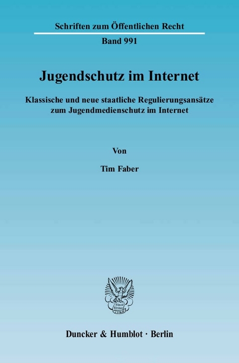 Jugendschutz im Internet. - Tim Faber