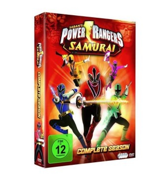 Power Rangers Samurai - Die komplette Serie, 4 DVDs