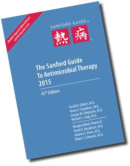 Sanford Guide to Antimicrobial Therapy 2015 (Pocket Edition) - 