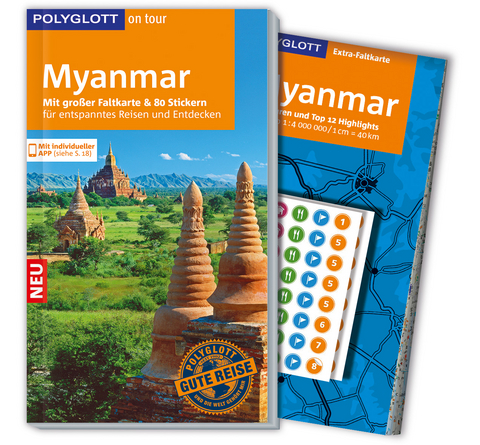 POLYGLOTT on tour Reiseführer Myanmar - Martin H. Petrich