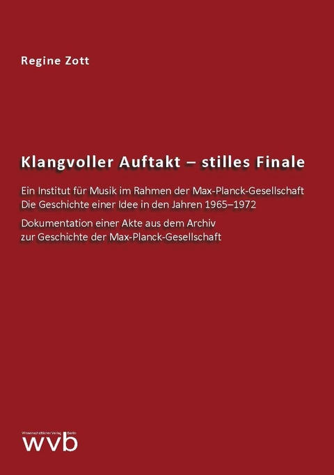 Klangvoller Auftakt - stilles Finale - Regine Zott