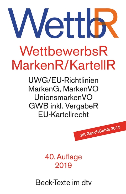 Wettbewerbsrecht, Markenrecht und Kartellrecht