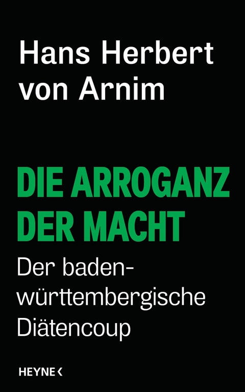 Die Arroganz der Macht -  Hans Herbert Arnim