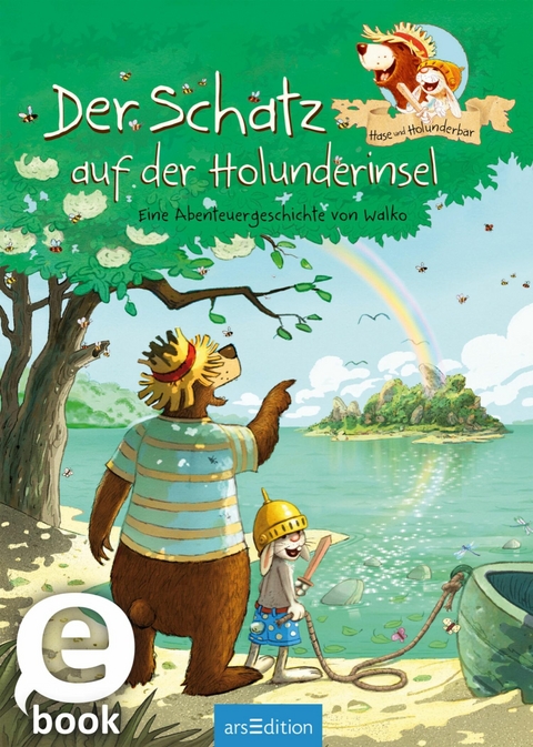 Hase und Holunderbär - Der Schatz auf der Holunderinsel (Hase und Holunderbär 1) -  Walko