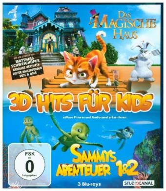 3D Hits für Kids, 3 Blu-rays