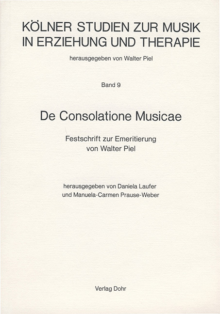 De Consolatione Musicae - 