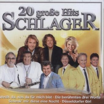 20 große Hits Schlager, 1 Audio-CD -  Various