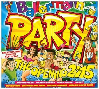 Ballermann Party - The Opening 2015, 3 Audio-CDs -  Various