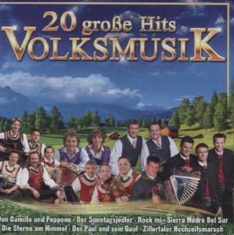 20 große Hits der Volksmusik, 1 Audio-CD -  Various