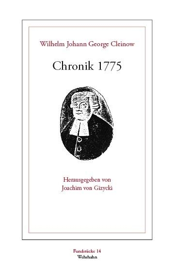 Chronik 1775 - Wilhelm J Cleinow