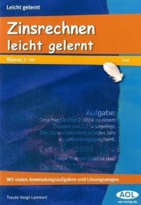 Zinsrechnen leicht gelernt - Traute Voigt-Lambert