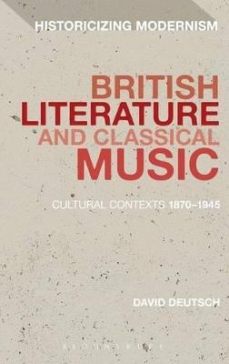 British Literature and Classical Music - Dr David Deutsch