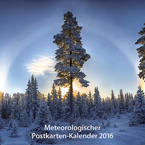 Meteorologischer Postkartenkalender 2016