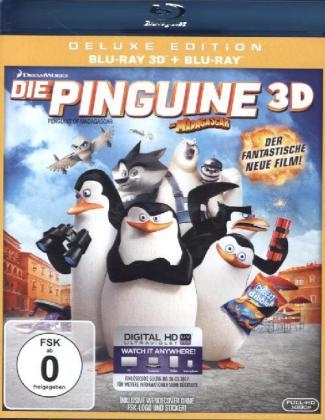 Die Pinguine aus Madagascar 3D, 1 Blu-ray (Deluxe Edition)