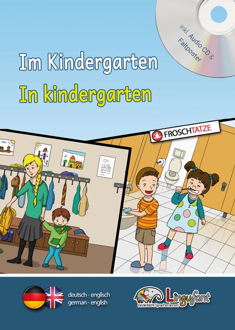 Lingufant - Im Kindergarten / In kindergarten - deutsch/englisch - mit CD - Sabrina Heuer-Diakow