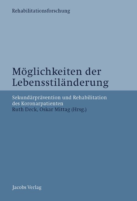 Möglichkeiten der Lebensstiländerung - 