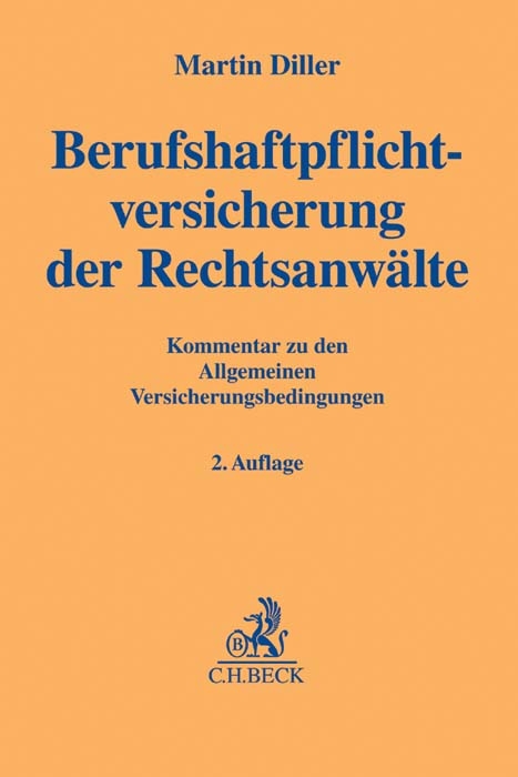 Berufshaftpflichtversicherung der Rechtsanwälte - Martin Diller