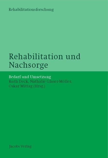 Rehabilitation und Nachsorge - 