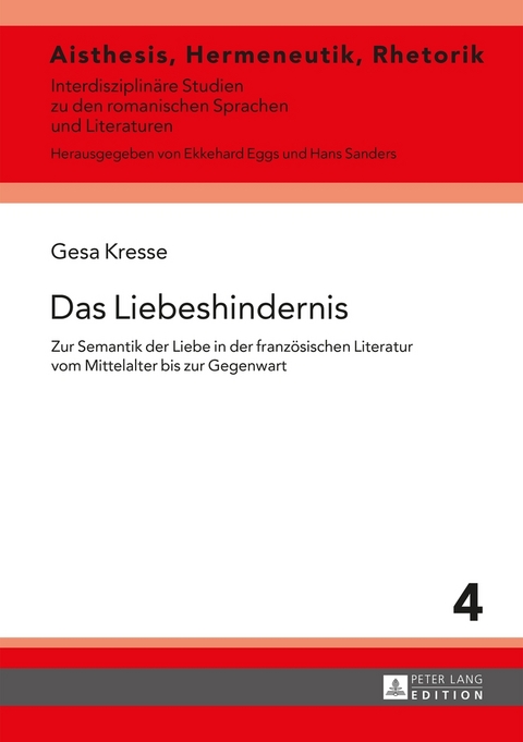 Das Liebeshindernis - Gesa Kresse