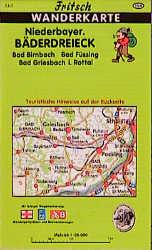 Niederbayerisches Bäderdreieck - Fritsch Landkartenverlag