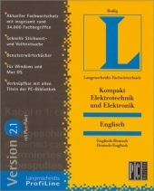 Langenscheidt Fachwörterbuch Kompakt PC-Bibliothek 2.1 Elektrotechnik und Elektronik Englisch - Peter-Klaus Budig