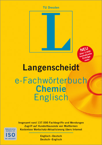 Langenscheidt e-Fachwörterbuch 5.0 Chemie Englisch