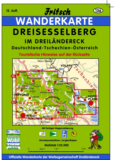 Dreisesselberg Im Dreiländereck Deutschland - Tschechien - Österreich