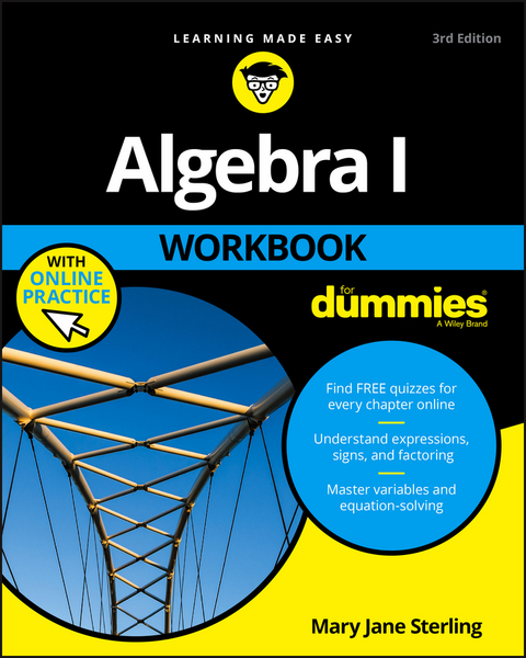 Algebra I Workbook For Dummies -  Mary Jane Sterling