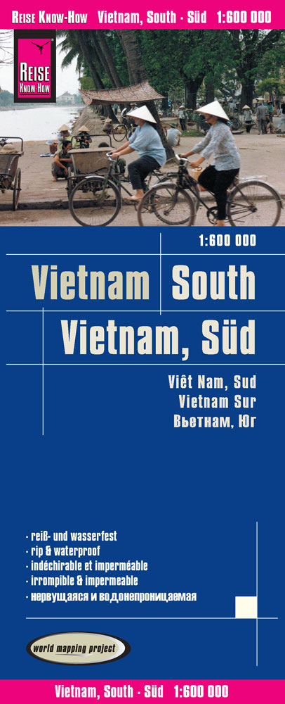 Reise Know-How Landkarte Vietnam Süd (1:600.000) - Reise Know-How Verlag Peter Rump