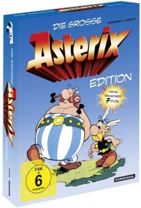 Die große Asterix Edition, 7 DVDs (Digital Remastered)