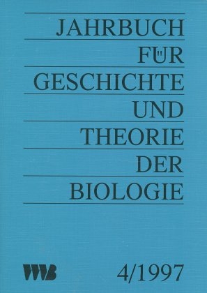 Jahrbuch für Geschichte und Theorie der Biologie / Jahrbuch für Geschichte und Theorie der Biologie - 