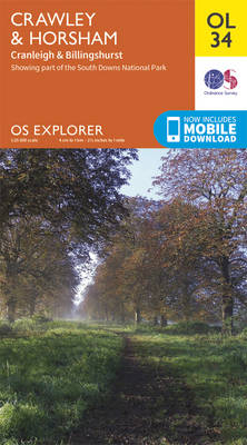 Crawley & Horsham, Cranleigh & Billingshurst -  Ordnance Survey