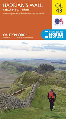 Hadrian's Wall, Haltwhistle & Hexham -  Ordnance Survey