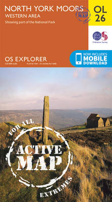 North York Moors - Western Area -  Ordnance Survey